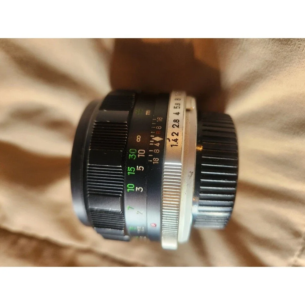 Minolta MC Rokkor-PF 58mm f/1.4 Manual Focus Prime Lens - Clean, Vintage MC II